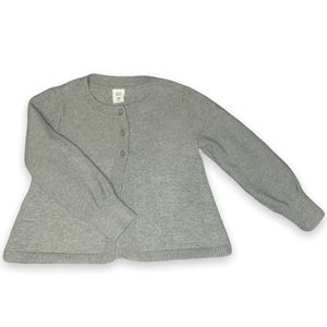 Baby Gap Gray 3 Button Knit Sweater Size 3T EUC